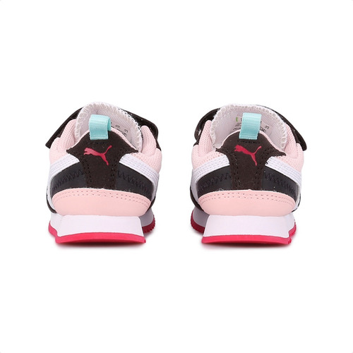 Imagen 5 de 7 de Zapatillas Puma R78 V Inf Niña Casual Urbano Velcro