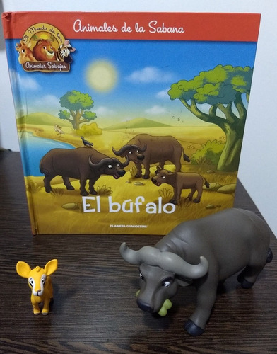 El Bufalo Coleccion Animales De La Sabana + Animalitos De Re