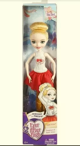  Mattel Ever After High Ballet Apple White Doll : Toys & Games
