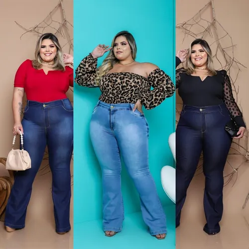 Comprar calça jeans hotsell plus size barata