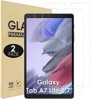 Pack 2 Mica Cristal Samsung Galaxy Tab A7 Lite 8.7 T220/t225