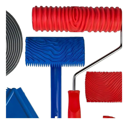 Set De 8 Unidades De Herramientas Para Madera Granulada