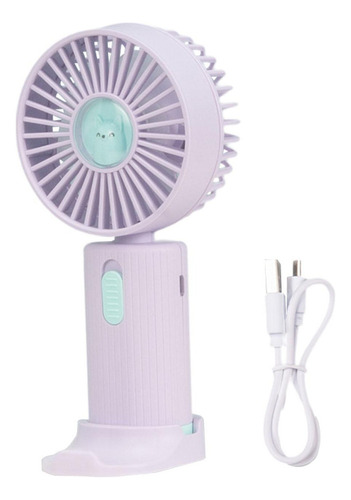 X 2 Ventilador Portátil Con Soporte For Teléfono,