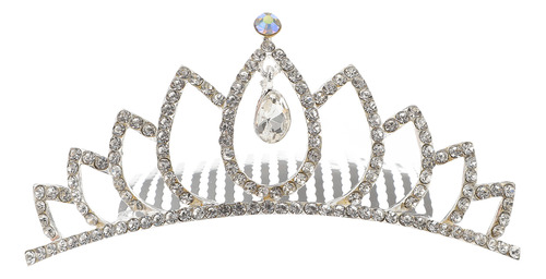Corona De Princesa Para Niñas, Corona De Diamantes De Imitac