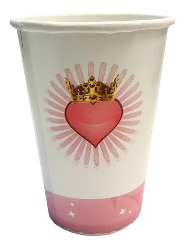 Vaso Descartable Polipapel Estampados 8oz 240cc X 50u Cuotas