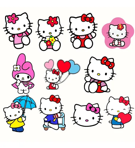 comprar Parches Termoadhesivos Hello Kitty Gatita Aplique Textil 