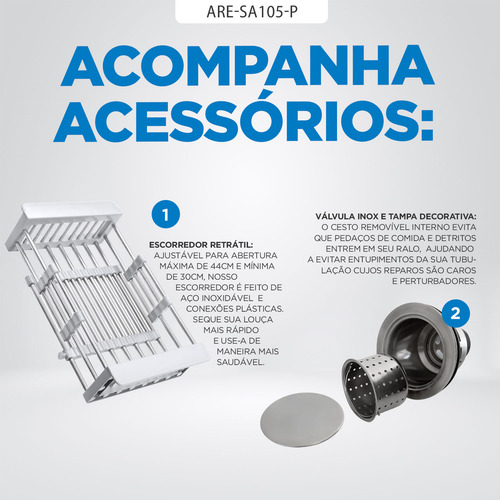 Cuba Arell Luxo Embutir Funda Fazenda Avental Aço Inox