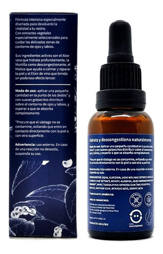 Imagen 3 de 7 de Serum Botánico Tensor Hidratante Ojos Labios - Del Alba