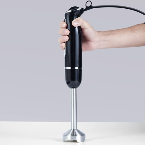 Minipimer Mixer Licuadora Batidora De Mano 4 En 1 400w Color Negro