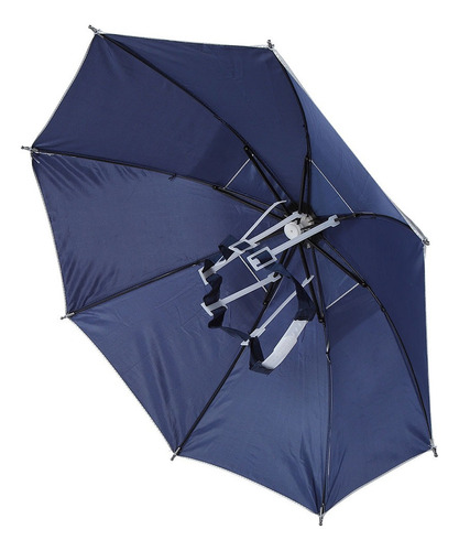 2pcs Paraguas Plegable Sombrero Anti Protección Solar Ultrav