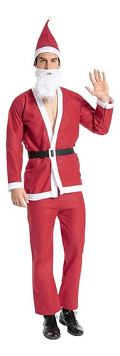 Disfraz Papa Noel Para Hombre Disfraz Navidad Traje Presupue