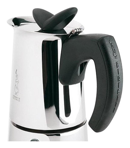 Imagem 5 de 6 de Cafeteira Inox Musa - 6 Xícaras Bialetti