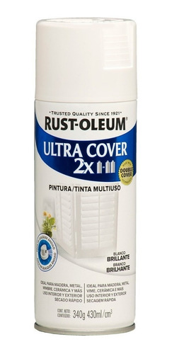 Imagen 5 de 7 de Pintura Aerosol Ultra Cover Cualquier Color Kit 2 Piezas