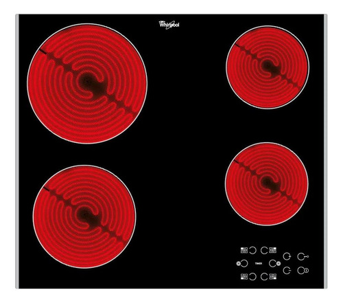 Anafe Eléctrico Whirlpool Vitrocerámico 58 Cm