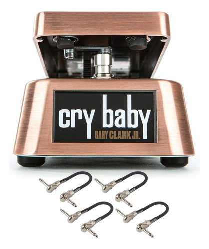 Dunlop Gcj95 Gary Clark Jr. Cry Baby Wah Pedal Bundle Con 4 