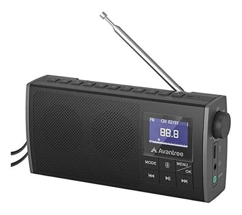 Avantree Soundbyte Portable Fm Radio Amp; Bluetooth L956k