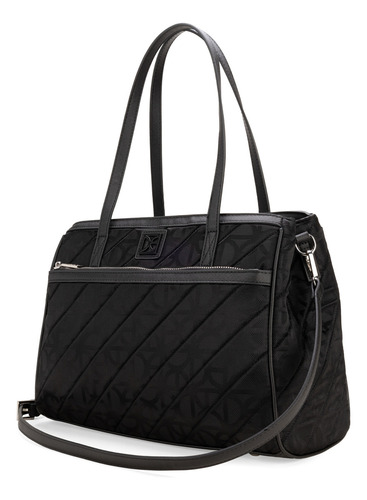 Bolsa Satchel Cloe Eresmi Grande Color Negro