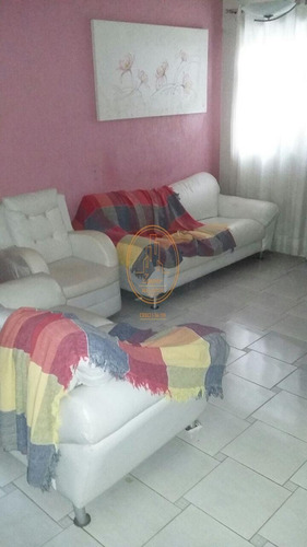 Imagem 2 de 15 de Casa Com 3 Dormitório(s) Localizado(a) No Bairro Vila São Jorge Em São Vicente / São Vicente - 5893