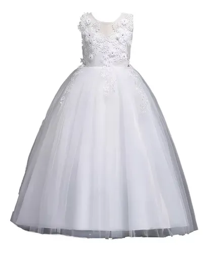 Vestidos de primeira hotsell comunhão mercado livre