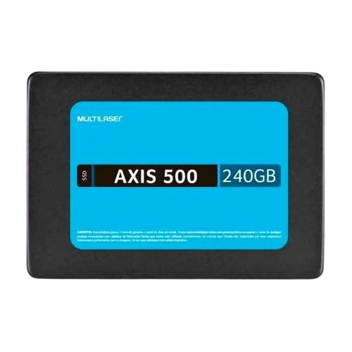 Hd Ssd 240gb Multilaser Axis500 2.5 Sata 3 6gb/s Pc/notebook