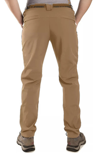 Pantalon Termico Softshell Hombre Con Micropolar Impermeable
