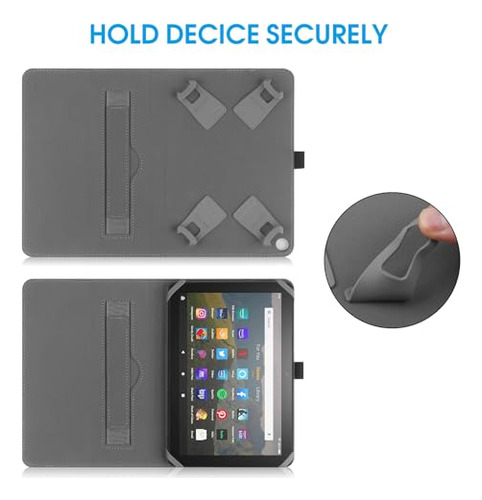 Funda Para 7-8 PuLG Tablet Verde 7puLG-8puLG Piel Sintetica