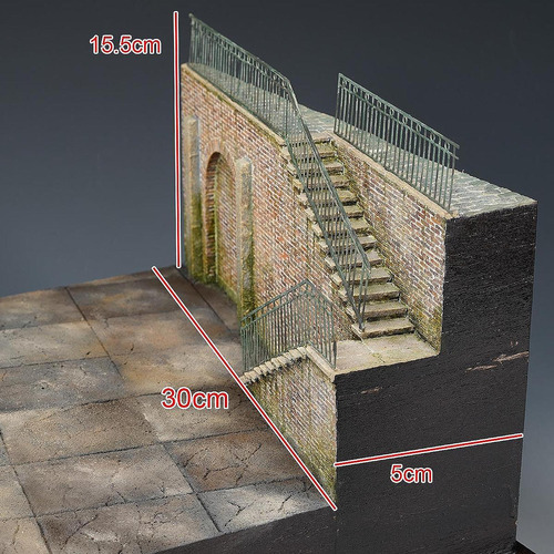 1/35 Kit De Modelo De Construção, Modelo De Arquitetura De