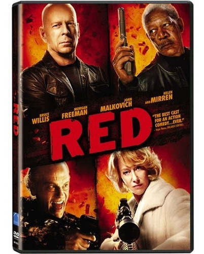 Red Bruce Willis Pelicula Dvd Nuevo