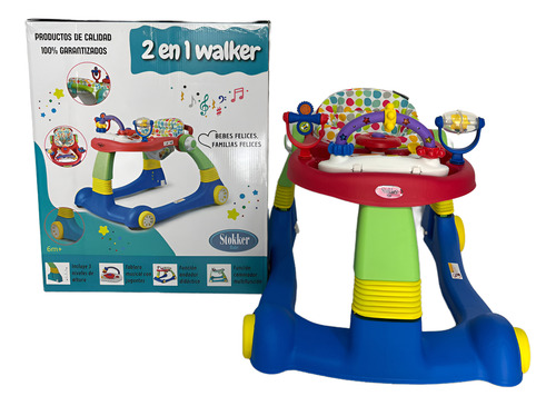 Andador Para Bebe Niño Niña Con Niveles De Altura Zendala