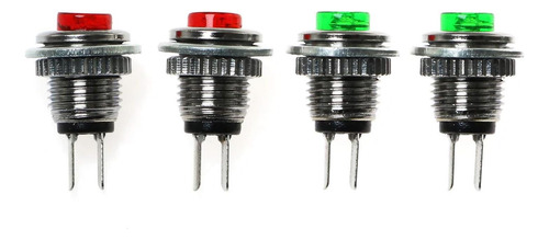 E Switch Del Botón Micro Micro Push E-unto, 4 Piezas, 2 Pine