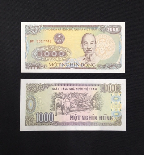 Imagen 2 de 4 de Vietnam - Asia - 1000 Dong - Año 1988 - P #106