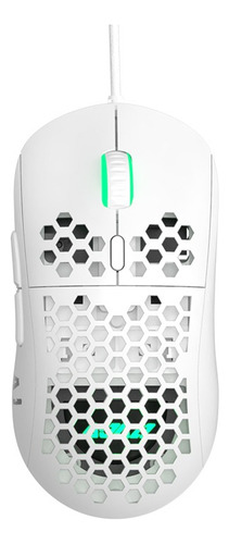Ratón Para Juegos Con Cable Ligero Aj380 Rgb