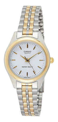 Reloj Análogo En Acero Casio Dama Ltp-1129g Oferta