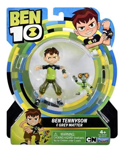 Playmates Ben 10 Ben Tennyson & Grey Matter