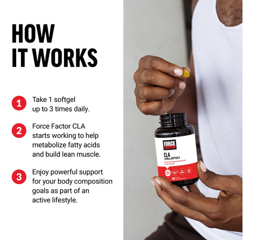 Cla 1000 Mg Ácido Linoleico Conjugado Aceite De Cártamo 90 C
