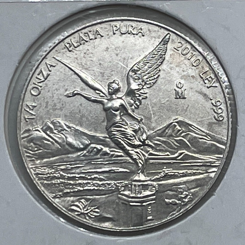 1/4 Onza 2010, Plata Pura, Serie Libertad