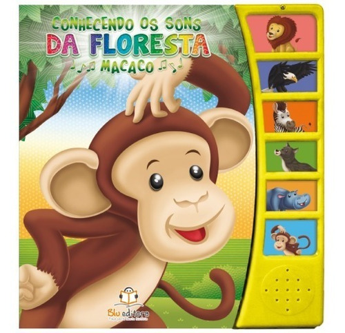 Imagem 1 de 1 de Livro Sonoro Conhecendo Os Sons Da Fazenda - Macaco 