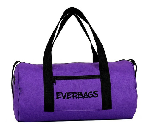 Mala De Treino Bolsa Academia Fitness Roxo Everbags Street