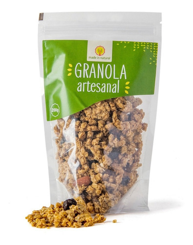 Granola Artesanal Tradicional - 200g - Made In Natural