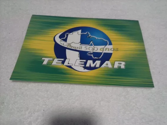 Folder + Cartão - Telemar - Brasil 500 Anos