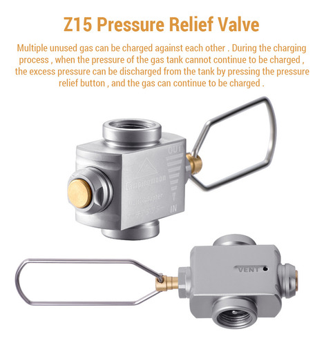 Inflation Conversion Propane Gas Long Head Ipe Adapter