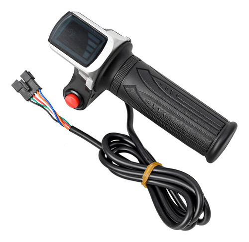 Acelerador De Bicicleta Eléctrica Universal Con Pantalla Lcd
