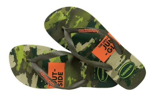 Ojotas Havaianas Hombre Camuflada Original