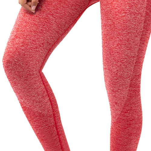 Imagen 6 de 6 de Leggins Calza Deportiva Seamless 800004 Rojo