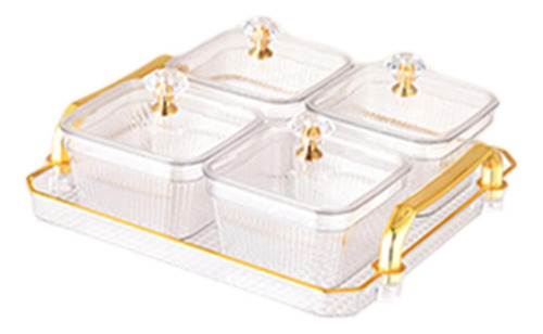 Bandeja De Frutos Secos, Plato De Nueces De Boda, 4 Rejillas