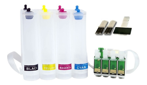 Bulk Ink Para Epson Tx420 Tx320f Tx235w Tx430w - Sem Tinta