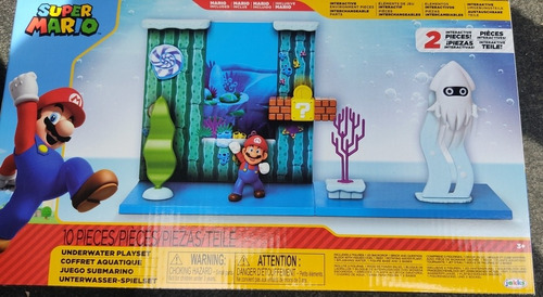 Nintendo World Súper Mario Set Juego Submarino