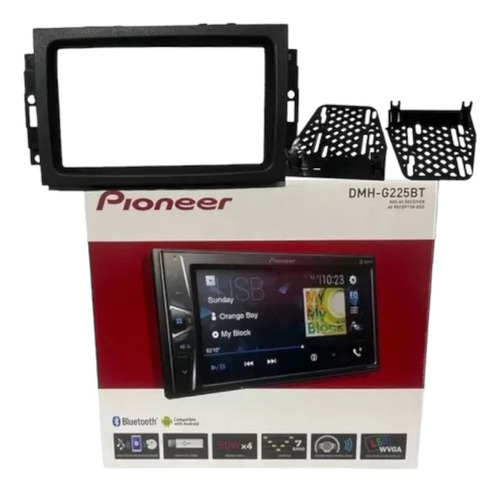 Pioneer Estereo Pantalla + Frente Dodge Ram 2004-2008