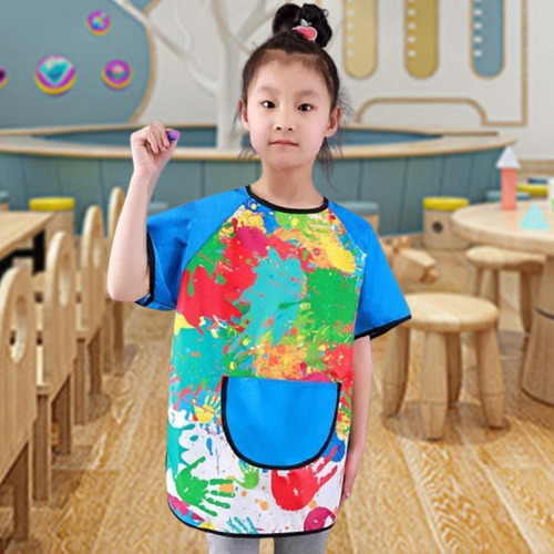 Li Delantales De Arte For Niños Blusa De Arte For Niños S
