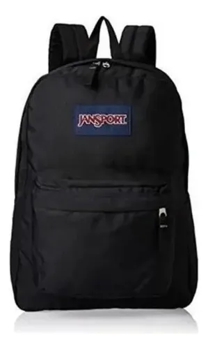 Mochila Jansport Superbreak Para Hombre Negro 00z Cuotas sin inter s